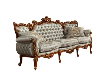 PRESTIGE PLUS - Tufted fabric sofa by Barnini Oseo - view 2